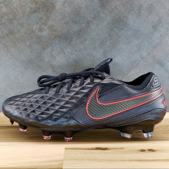 Men’s Nike Soccer Cleats Size 8.5 Tiempo Legend 8 Elite Flyknit ACC FG NEW - Picture 2 of 8